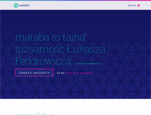 Tablet Screenshot of mataba.pl